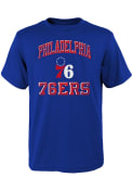 Philadelphia 76ers Youth Power T-Shirt - Blue