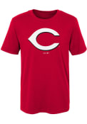 Cincinnati Reds Boys Primary C T-Shirt - Red