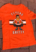 Gritty Philadelphia Flyers Boys Outer Stuff Gritty Life T-Shirt - Orange