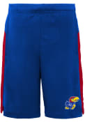 Kansas Jayhawks Youth Grand Shorts - Blue