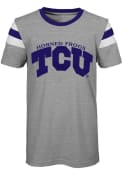TCU Horned Frogs Youth Game Daze Fashion T-Shirt - Grey