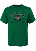 Dallas Stars Boys Game Ready T-Shirt - Kelly Green