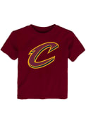 Cleveland Cavaliers Infant Primary Logo T-Shirt - Red