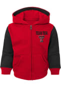 Texas Tech Red Raiders Toddler Stadium Full Zip Sweatshirt - Red