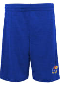 Kansas Jayhawks Youth Content Shorts - Blue