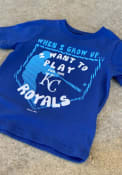 Kansas City Royals Infant When I Grow T-Shirt - Blue