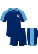 Kansas City Royals Toddler Blue Play Strong Top and Bottom
