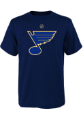 St Louis Blues Youth Primary Logo T-Shirt - Navy Blue