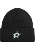 Dallas Stars Youth Basic Cuff Knit Hat - Black