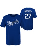 Adalberto Mondesi Kansas City Royals Boys Outer Stuff Name and Number T-Shirt - Blue