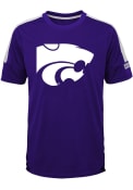 K-State Wildcats Youth Power T-Shirt - Purple