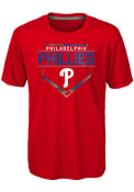 Philadelphia Phillies Boys Red Eat My Dust T-Shirt