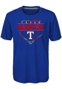 Texas Rangers Boys Blue Eat My Dust T-Shirt