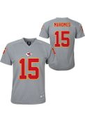 Patrick Mahomes Kansas City Chiefs Youth V-Neck T-Shirt - Grey
