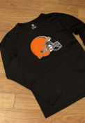 Cleveland Browns Youth Primary Logo T-Shirt - Black