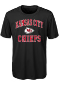 Kansas City Chiefs Youth #1 Design T-Shirt - Black