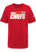 Kansas City Chiefs Youth Nike Sideline T-Shirt - Red
