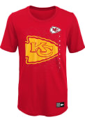 Kansas City Chiefs Youth Ignition T-Shirt - Red