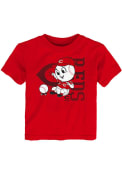Mr. Red Cincinnati Reds Toddler Outer Stuff Baby Mascot T-Shirt - Red