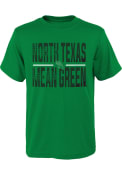 North Texas Mean Green Youth Ground Control T-Shirt - Kelly Green