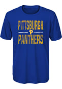 Pitt Panthers Youth Ground Control T-Shirt - Blue