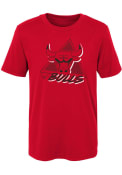 Chicago Bulls Boys Swish T-Shirt - Red