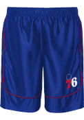 Philadelphia 76ers Youth Boomin Out Shorts - Blue