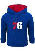 Philadelphia 76ers Toddler Prime Hooded Sweatshirt - Blue
