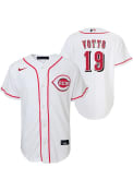 Joey Votto Cincinnati Reds Youth Nike 2020 Home Baseball Jersey - White