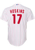 Rhys Hoskins Philadelphia Phillies Boys Nike 2020 Home Baseball Jersey - White
