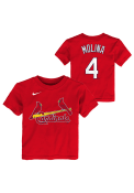 Yadier Molina St Louis Cardinals Infant Nike Name and Number T-Shirt - Red