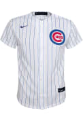 Chicago Cubs Youth Nike 2020 Home Baseball Jersey - White