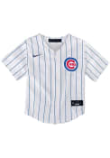Chicago Cubs Toddler Nike 2020 Home Replica - White