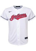 Nike Cleveland Indians Youth White 2020 Home Baseball Jersey