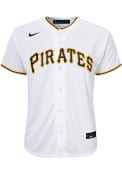 Pittsburgh Pirates Boys Nike 2020 Home Baseball Jersey - White