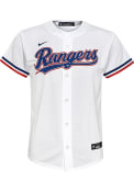 Texas Rangers Youth Nike 2020 Home Baseball Jersey - White