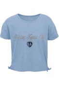Sporting Kansas City Girls Love Fashion T-Shirt - Light Blue
