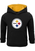 Pittsburgh Steelers Toddler Prime Hooded Sweatshirt - Black