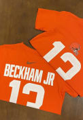 Odell Beckham Jr Cleveland Browns Youth Name Number T-Shirt - Orange