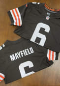 Baker Mayfield Cleveland Browns Boys Nike 2020 Home Football Jersey - Brown