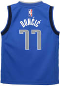 Luka Doncic Dallas Mavericks Toddler Outer Stuff 2020 Icon Basketball Jersey - Blue
