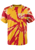 Kansas City Chiefs Youth Pennant Tie Dye T-Shirt - Red