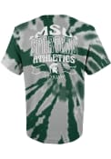 Michigan State Spartans Boys Pennant Tie Dye T-Shirt - Green