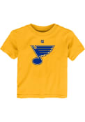 St Louis Blues Toddler primary logo T-Shirt - Gold