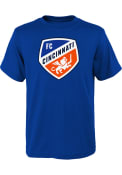 FC Cincinnati Youth Primary Logo T-Shirt - Blue