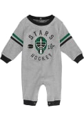 Dallas Stars Baby Masked Defenders One Piece - Grey