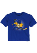 St Louis Blues Infant Tough Guy T-Shirt - Blue