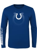 Indianapolis Colts Youth Platinum T-Shirt - Blue