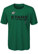 Dallas Stars Youth Authentic Pro T-Shirt - Kelly Green