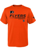 Philadelphia Flyers Youth Authentic Pro T-Shirt - Orange